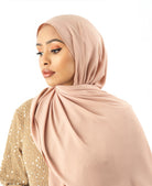 Blush  Korean Chiffon hijab Kabayare