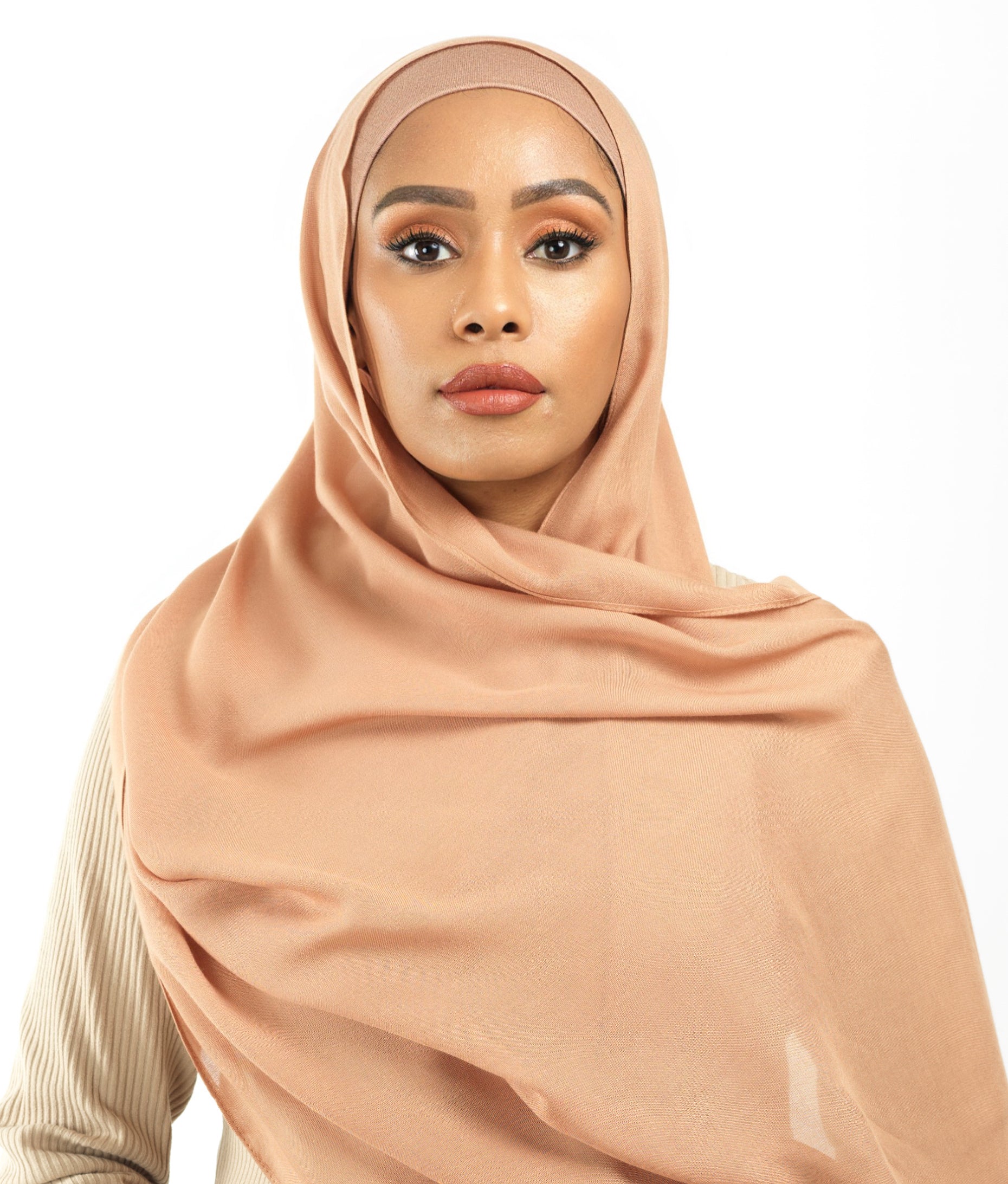 Blush Modal hijab Kabayare