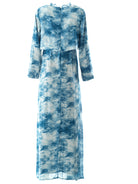 Cloud 9 chiffon print maxi dress Kabayare