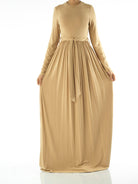 Copy of Cinnamon Cotton Candy Jersey Maxi  Dress Kabayare