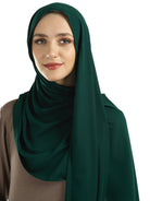 Emerald Korean Nida hijab Kabayare