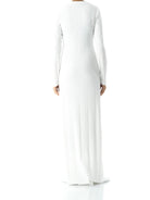 Julia Ribbed Round Neck maxi dress Kabayare