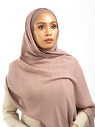 Mauve Modal hijab Kabayare