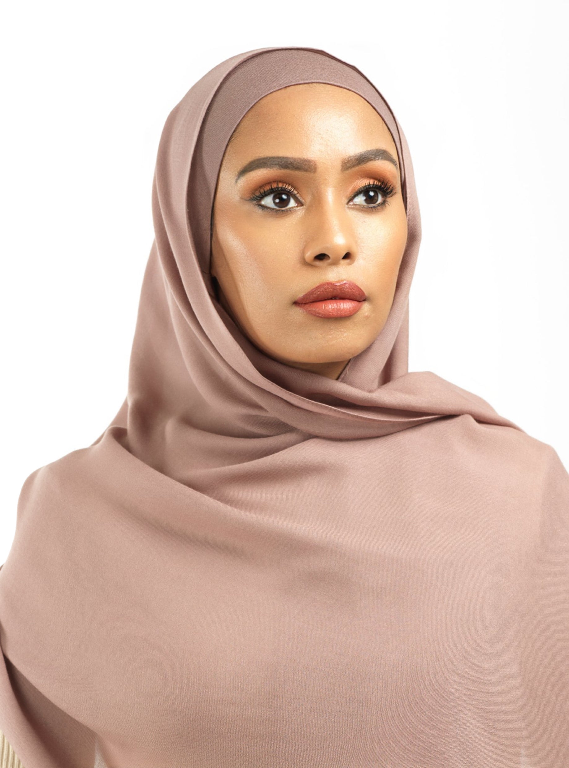 Mauve Modal hijab Kabayare