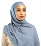 Modal hijab Dusty Blue Kabayare