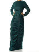 My love for satin maxi dress Kabayare