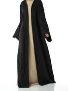 Pleated simple, yet elegant abaya Kabayare