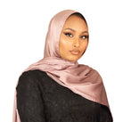 Pure luxury satin Hijab Kabayare