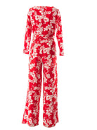 Regents Floral Modest long sleeve  jumpsuits Kabayare