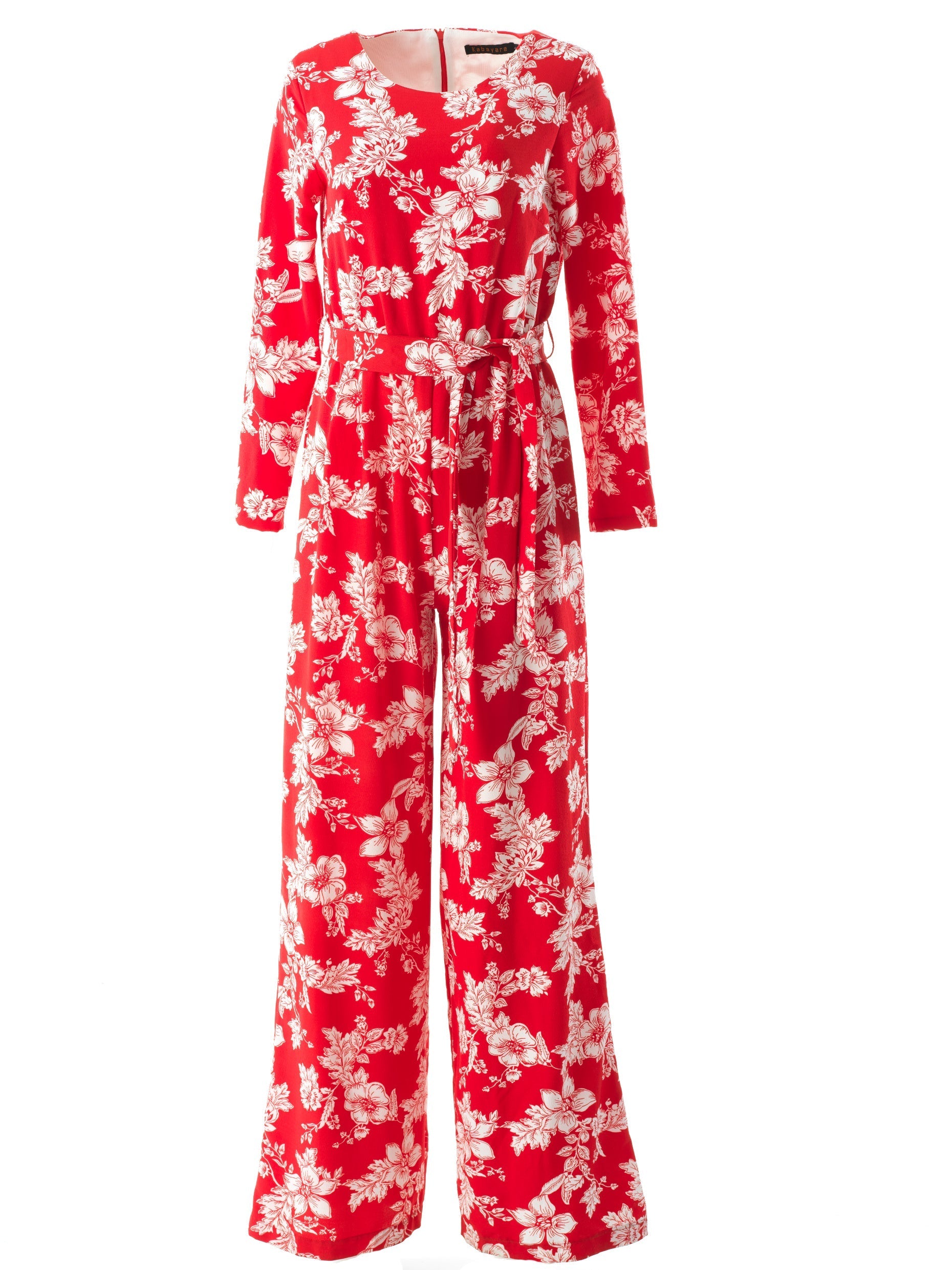 Regents Floral Modest long sleeve  jumpsuits Kabayare