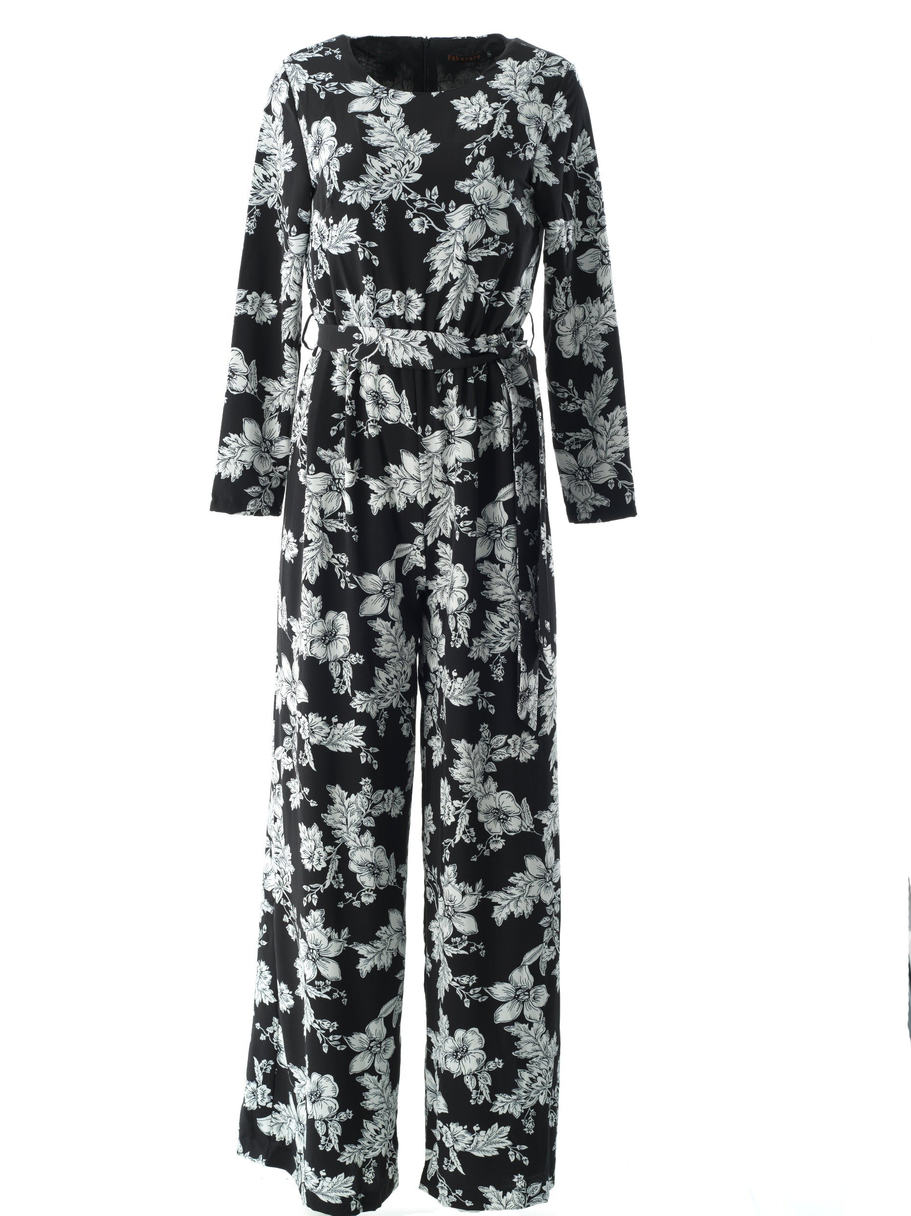 Regents Floral Modest long sleeve  jumpsuits Kabayare