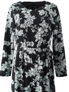 Regents Floral Modest long sleeve  jumpsuits Kabayare