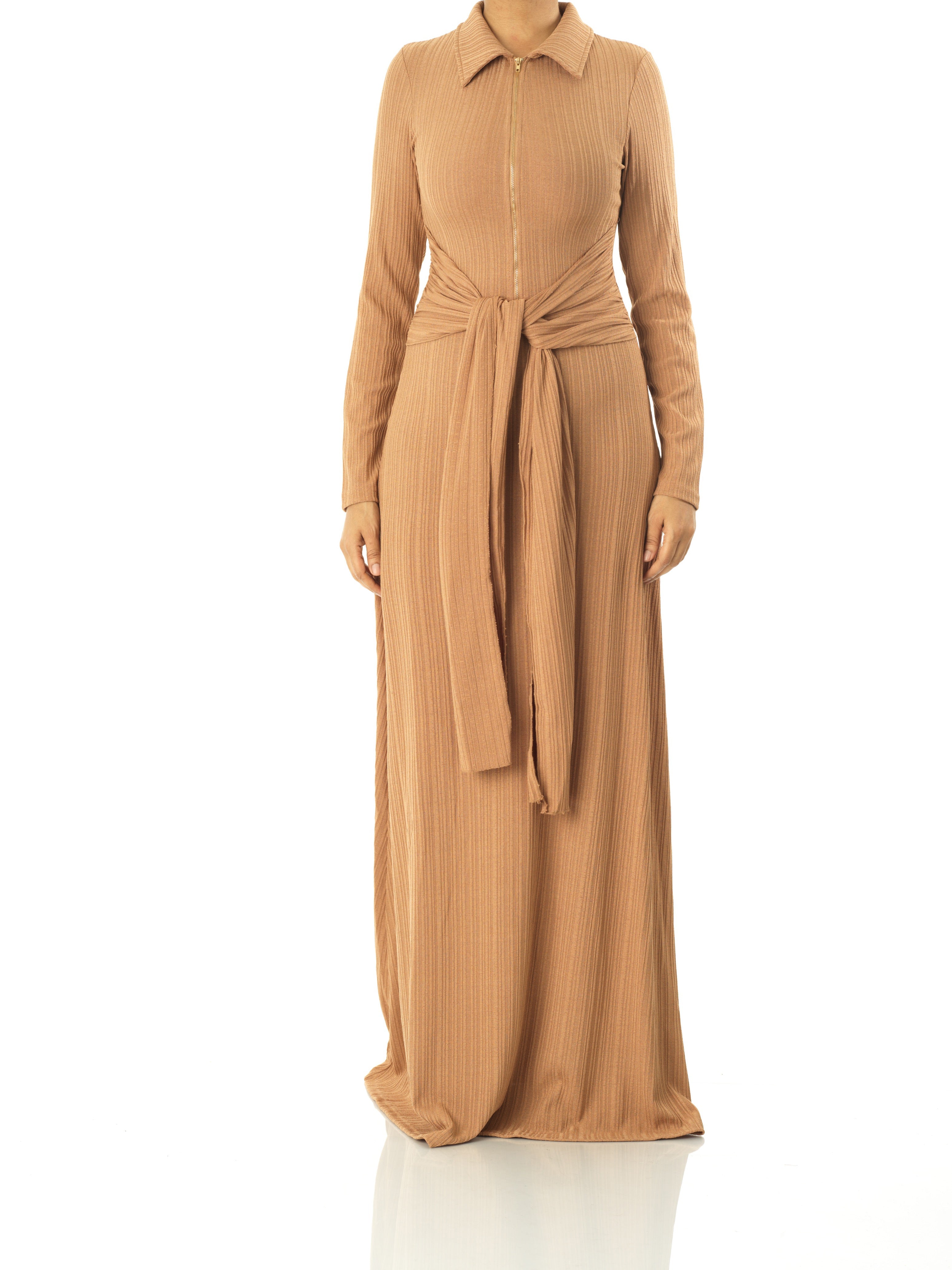 So chic Ribbed Bodycon maxi Dress Kabayare