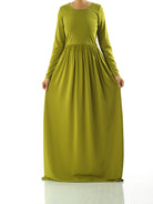 Zaytoon original Milk Silk Maxi Dress Kabayare