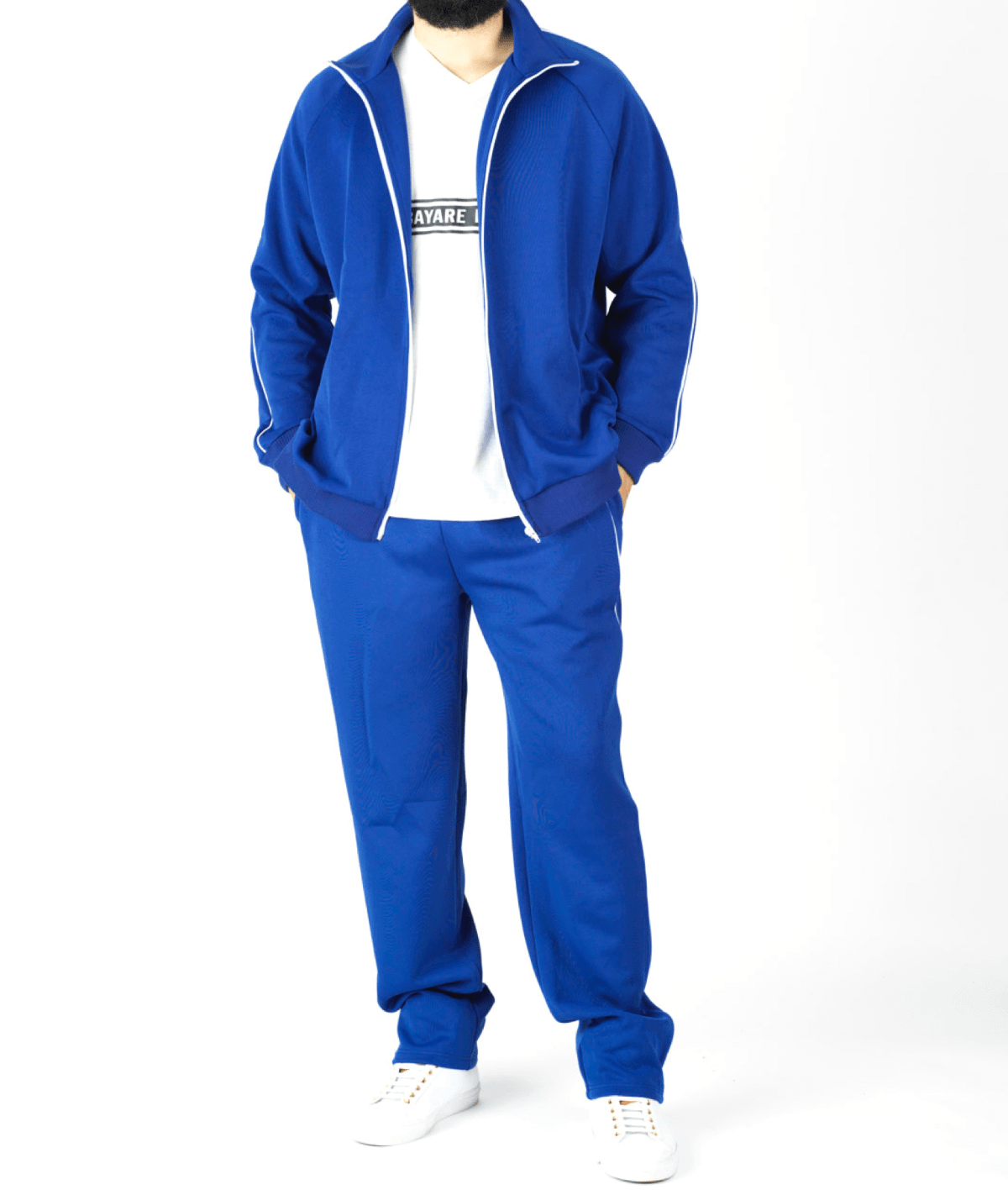 Blue Sports Jumpsuit Kabayare