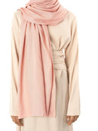 Blush Premium Rayon Hijab Kabayare