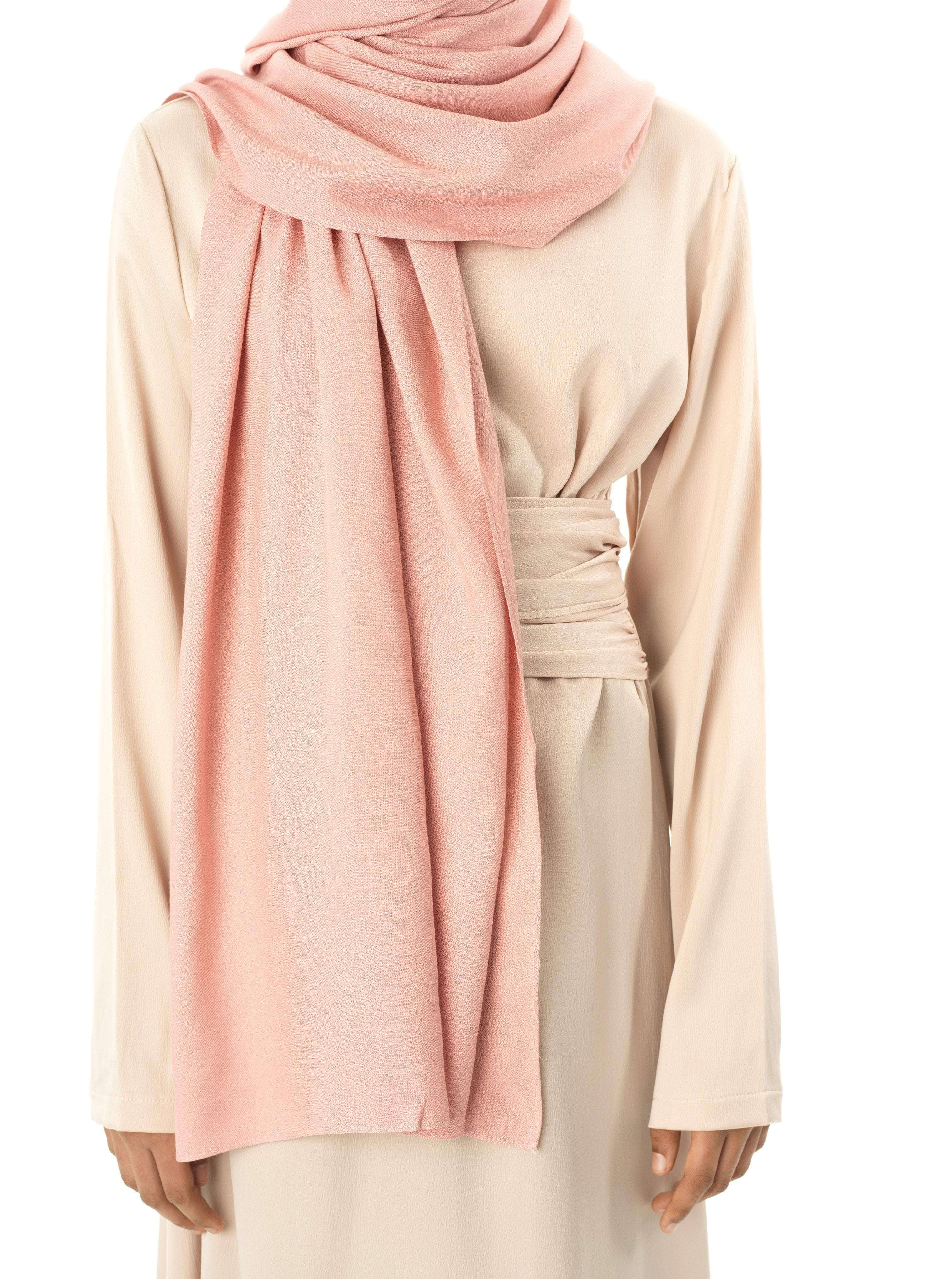 Blush Premium Rayon Hijab Kabayare