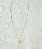 diamond cube gold necklace Kabayare