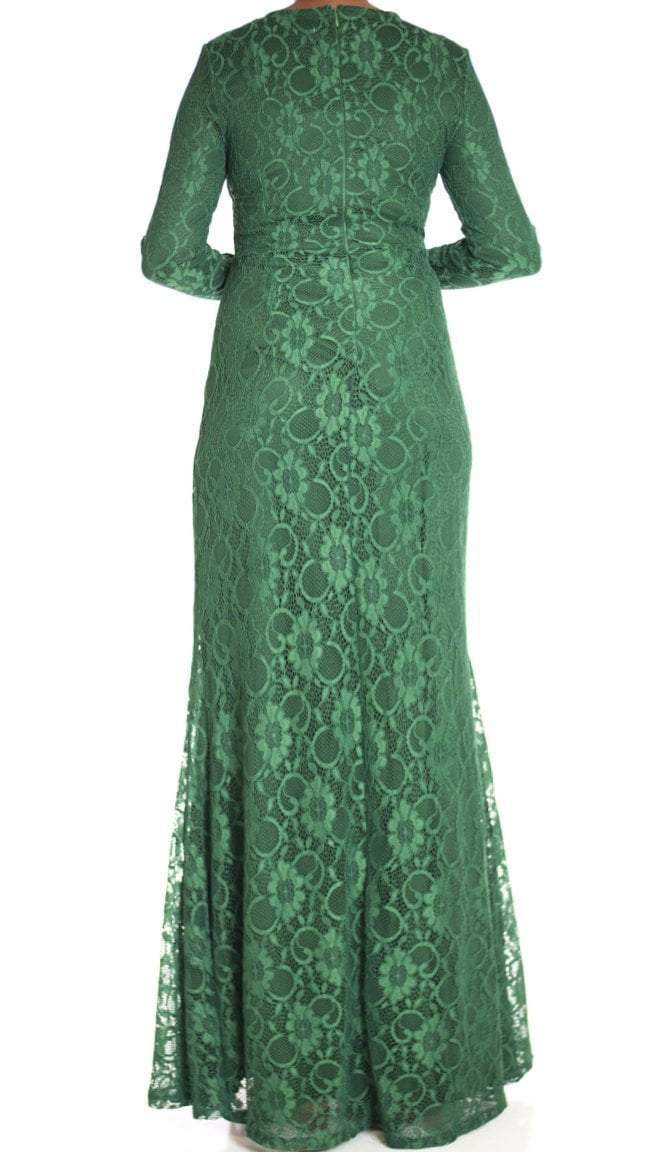 Hunter Elegance Lace Maxi Dress Kabayare