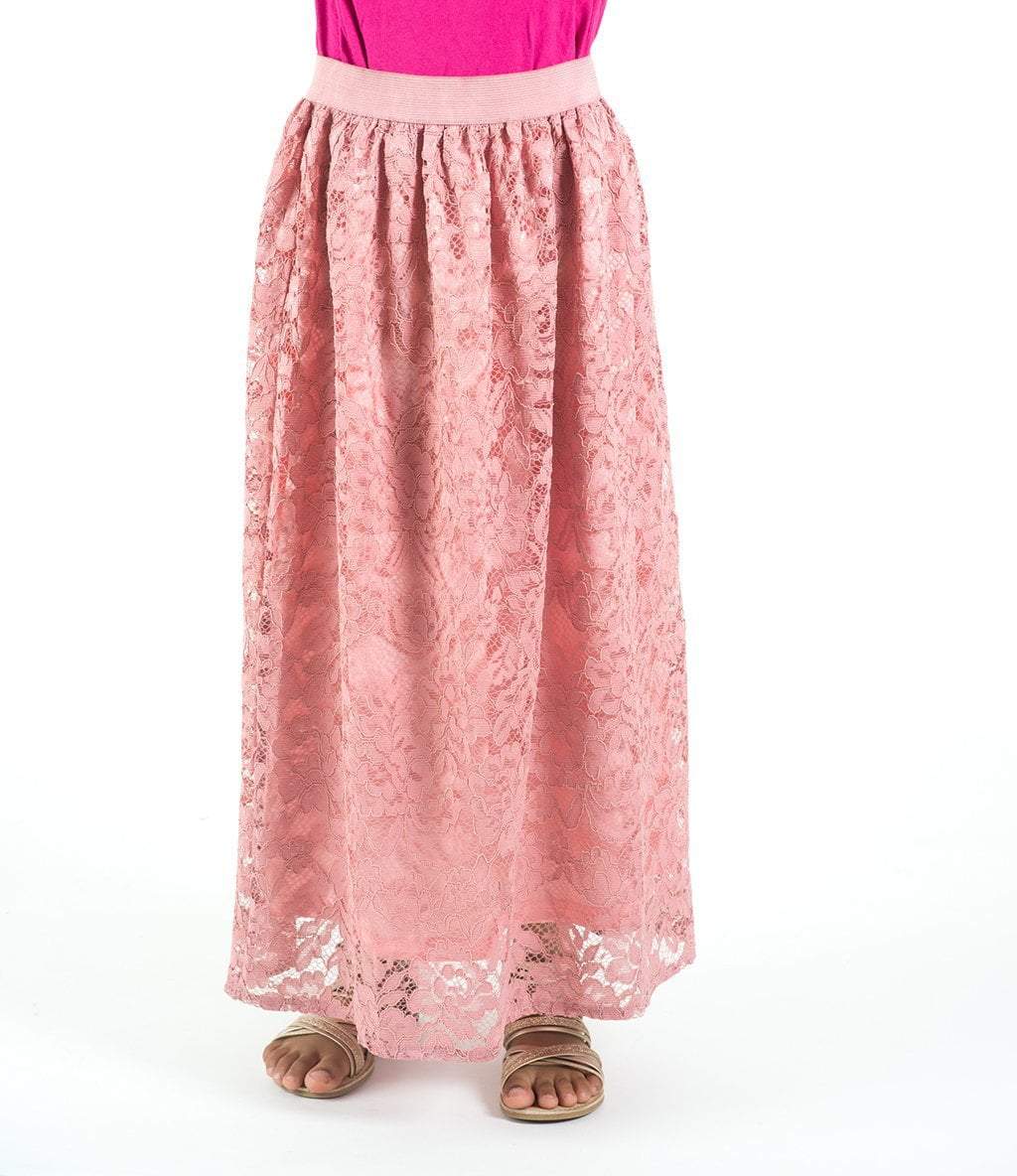 Kids lace maxi skirt Kabayare