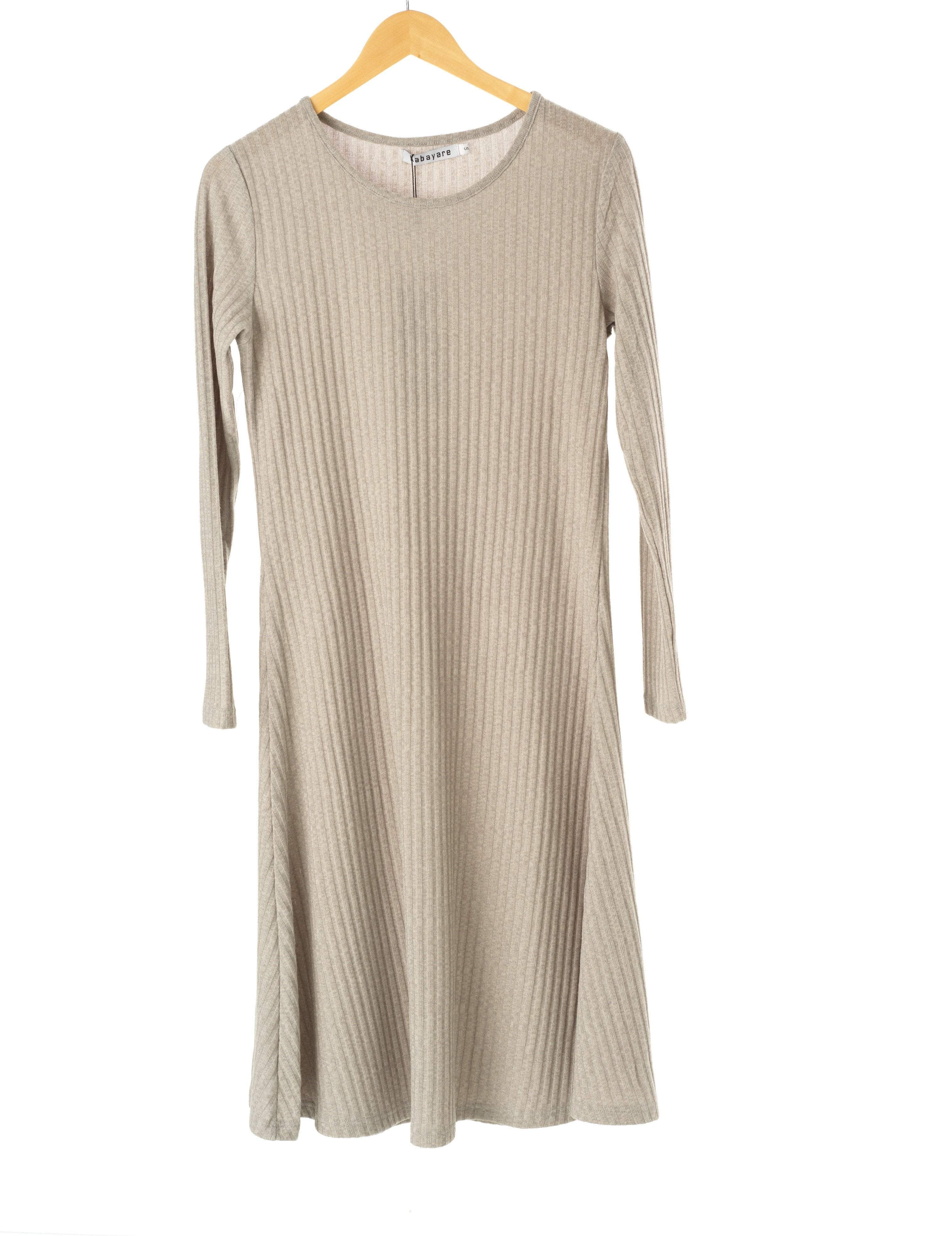 long sleeve Midi sweater dress Kabayare