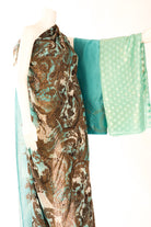 Mint Cappella Silk Chiffon Dirac Kabayare