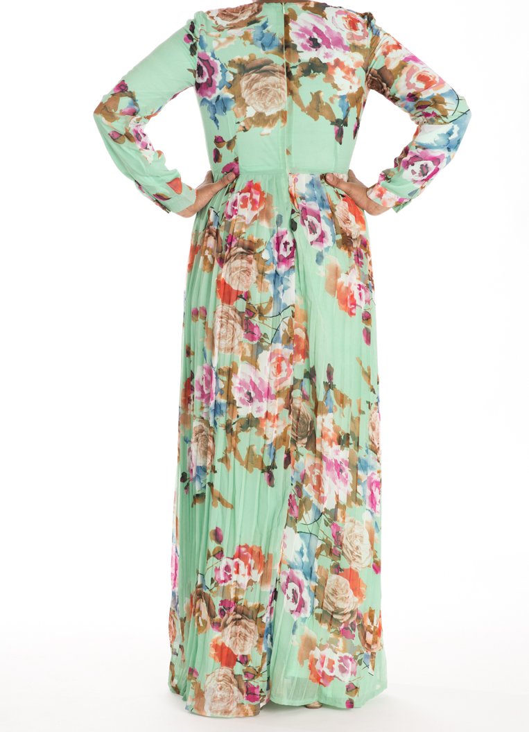 Mint Romance Maxi Dress Kabayare