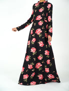 Pink Melrose Maxi dress Kabayare