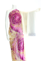 Pink River Silk Chiffon Dirac Kabayare