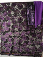 Purple Floral  Maqbal Dirac Kabayare