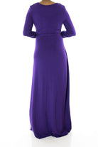 Purple Rayon Maxi dress Kabayare