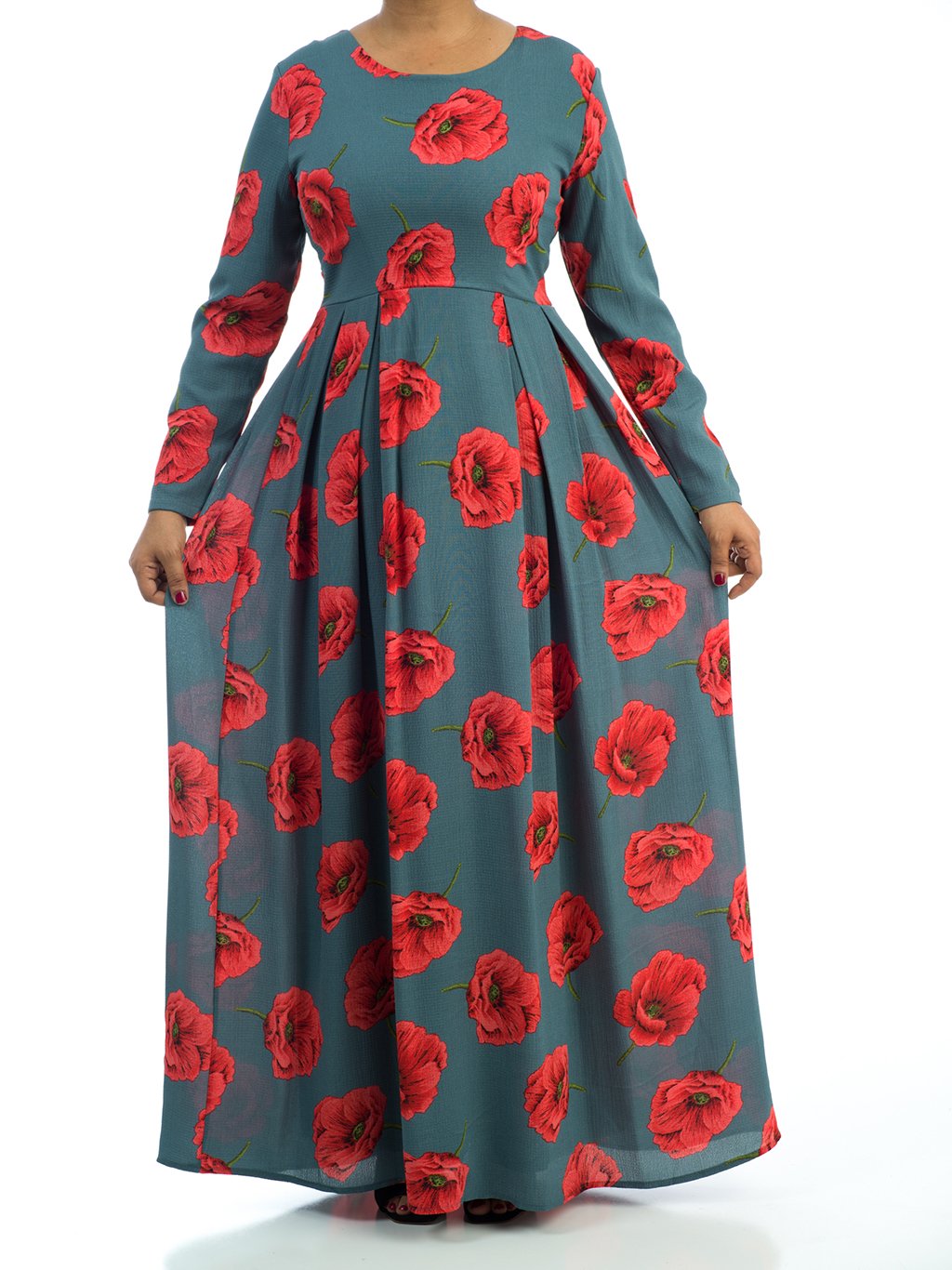 ROMANTIC POSSIBILITIES Print Maxi dress Kabayare