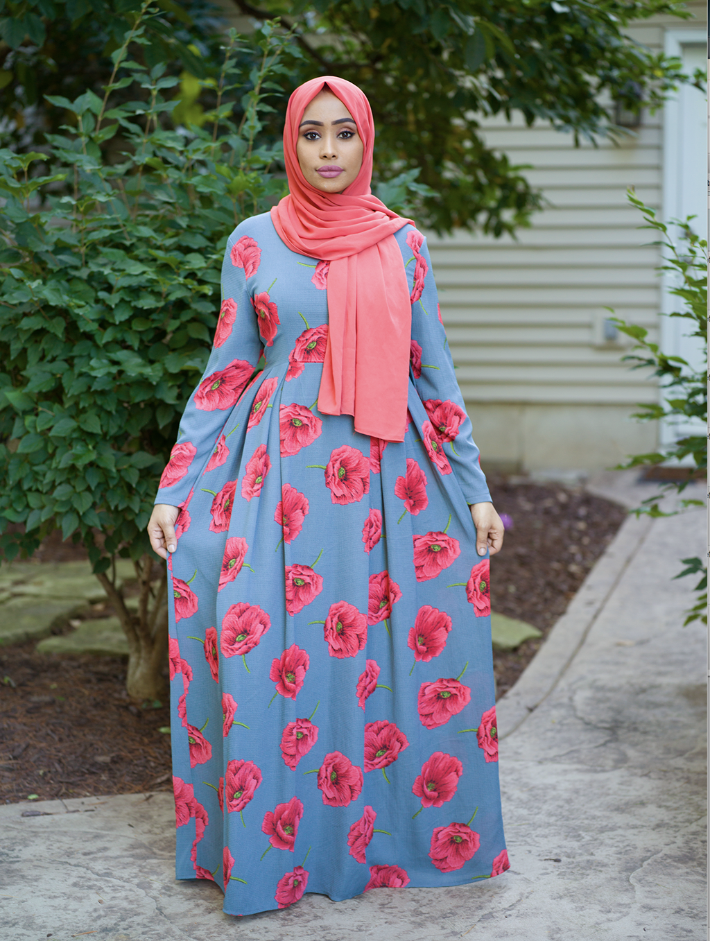 ROMANTIC POSSIBILITIES Print Maxi dress Kabayare