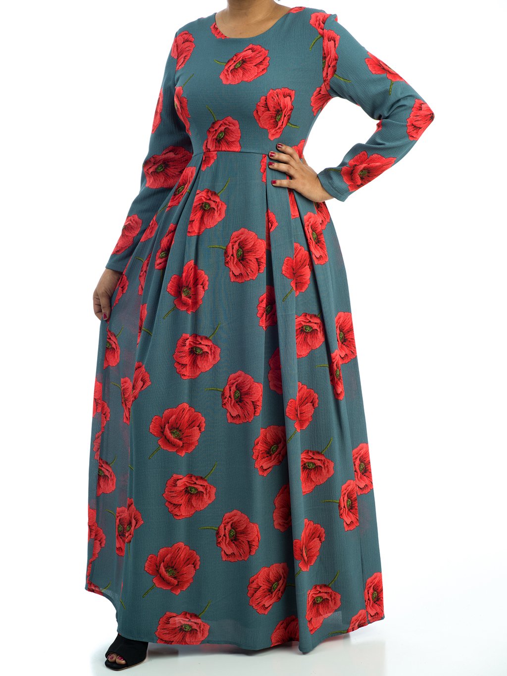 ROMANTIC POSSIBILITIES Print Maxi dress Kabayare