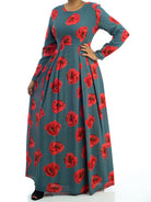 ROMANTIC POSSIBILITIES Print Maxi dress Kabayare