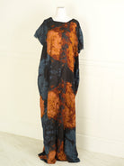 volcano tie dye bati dress KF